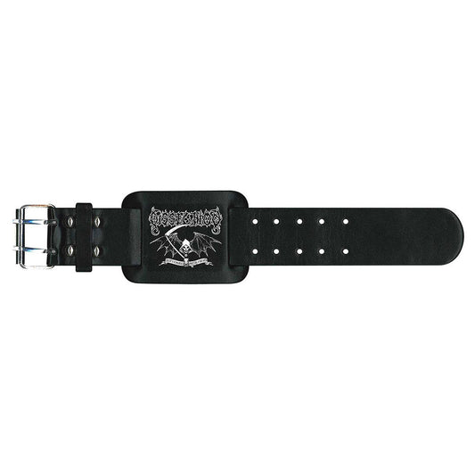 Dissection Leather Wrist Strap: Reaper Leren polsband