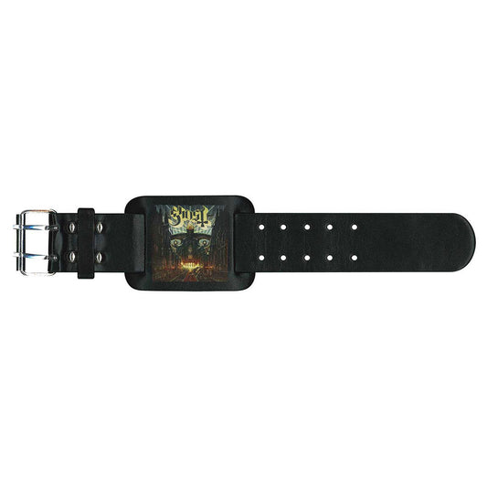 Ghost Leather Wrist Strap: Meliora Leren polsband