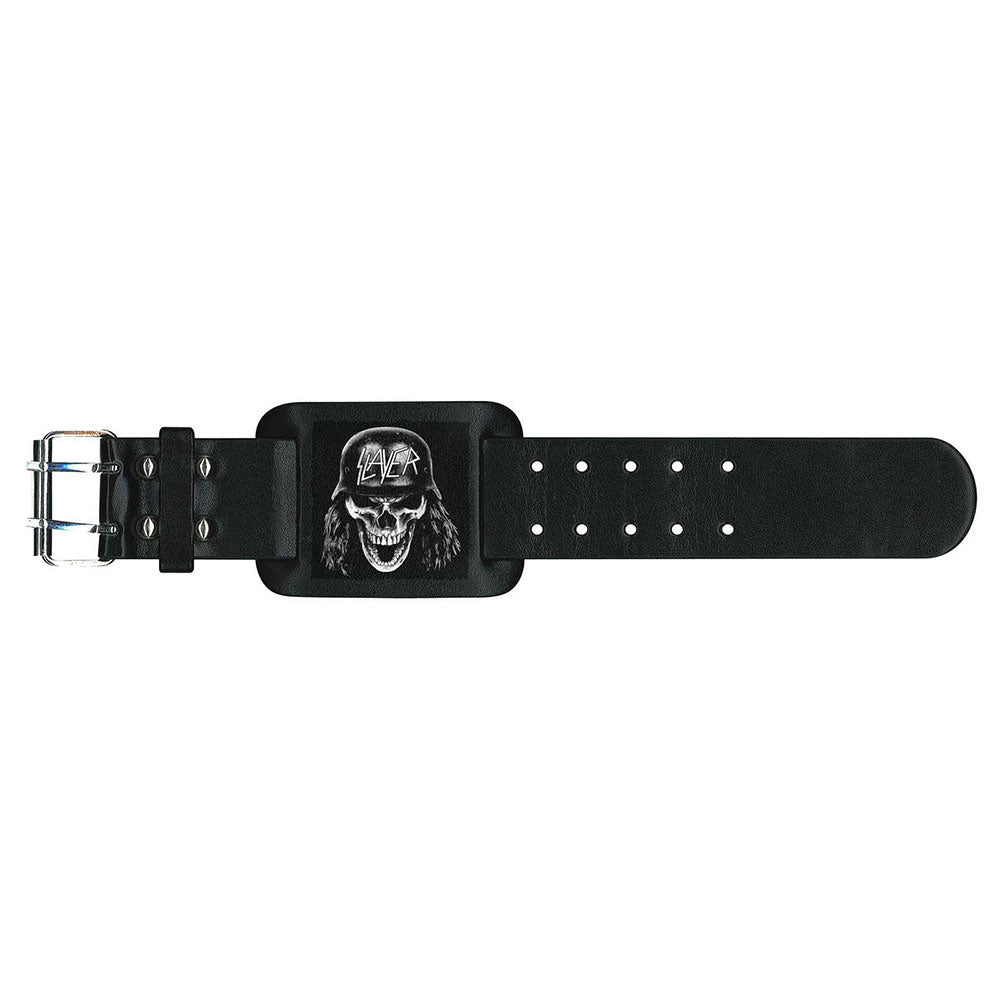 Slayer Leather Wrist Strap: Wehrmacht Leren polsband