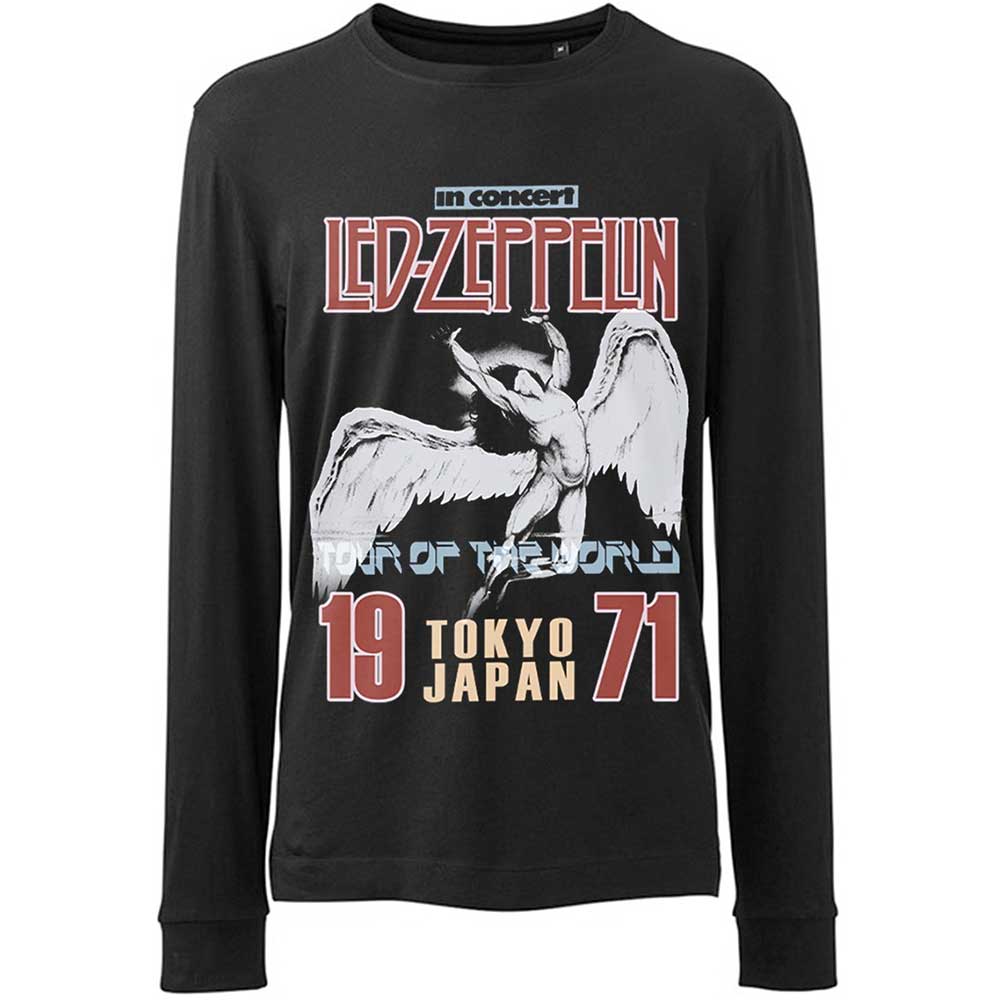 Led Zeppelin Unisex Long Sleeve T-Shirt: Japanese Icarus Long Sleeve T-Shirt