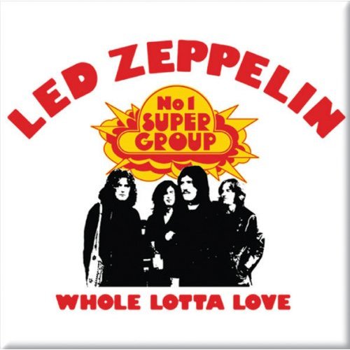 Led Zeppelin Fridge Magnet: Whole Lotta Love Koelkastmagneet