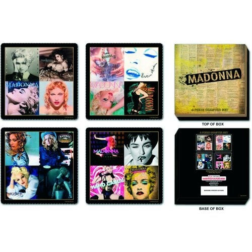 Madonna Coaster Set: Mixed Onderzetterset