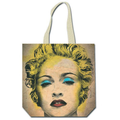 Madonna Cotton Tote Bag: Celebration (Back Print) Katoenen draagtas