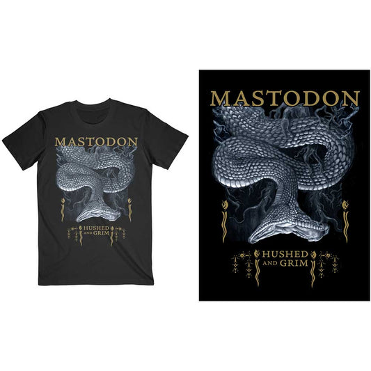 Mastodon Unisex T-Shirt: Hushed Snake T-Shirt