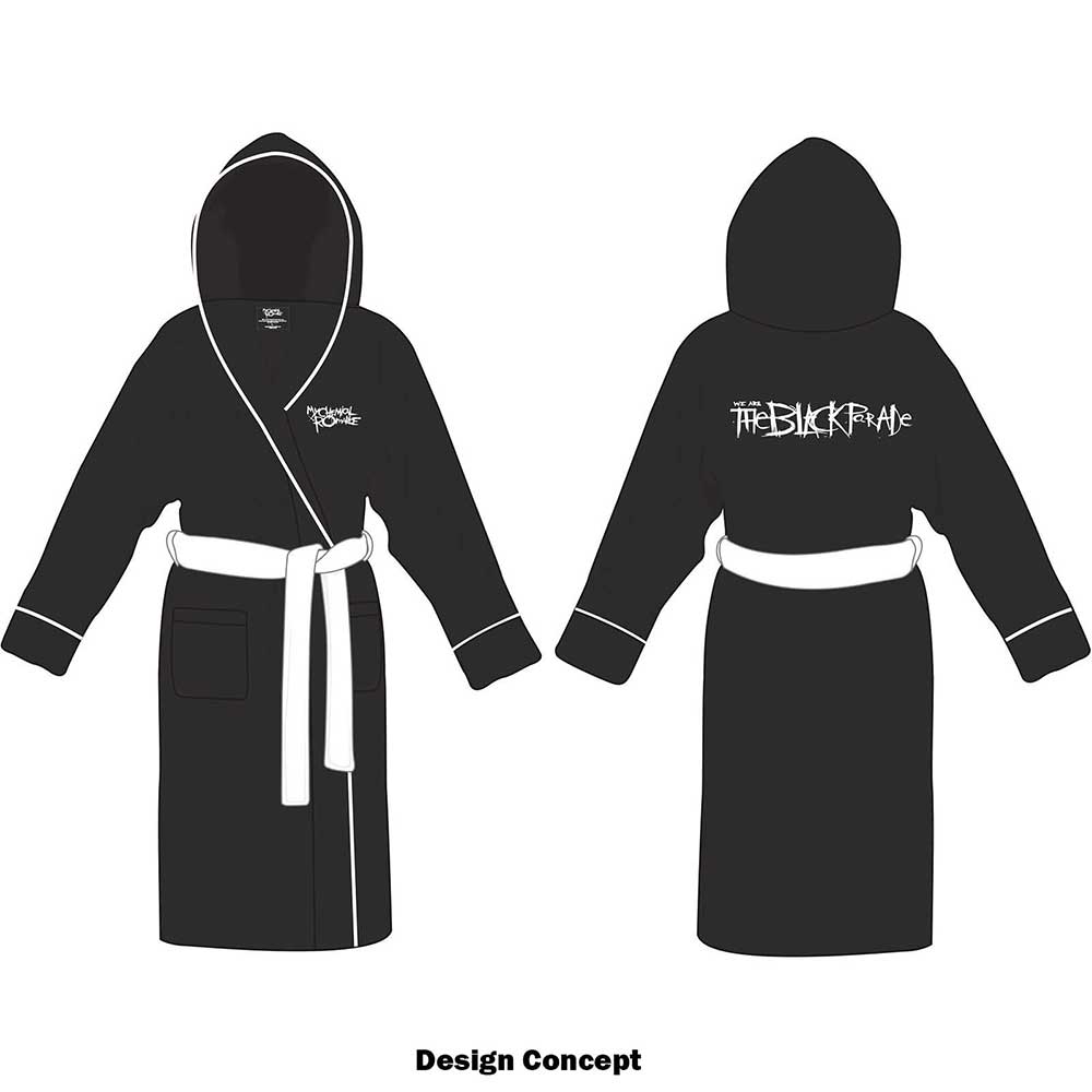 My Chemical Romance Unisex Bathrobe: The Black Parade (Small - Medium) Bathrobe