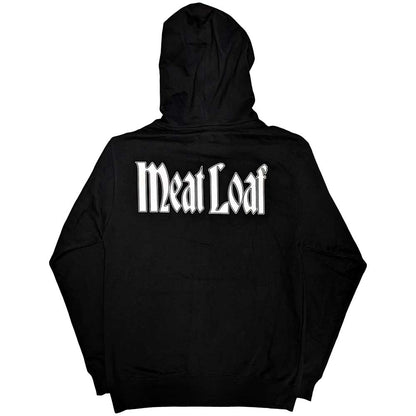 Meat Loaf Unisex Pullover Hoodie: Bat Out Of Hell (Back Print) Trui met capuchon