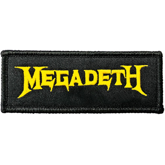Megadeth Standard Patch: Logo Standaard patch