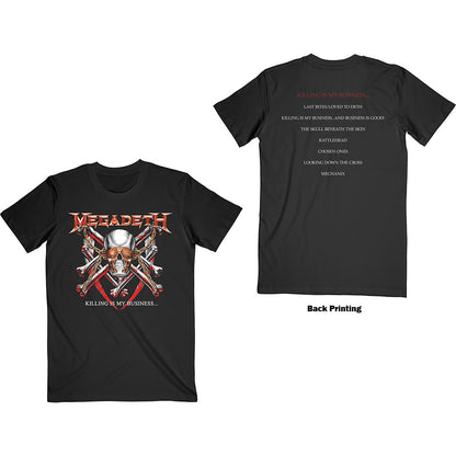 Megadeth Unisex T-Shirt: Killing Is My Business (Back Print) T-Shirt