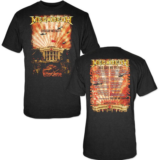 Megadeth Unisex T-Shirt: China Whitehouse (Back Print) T-Shirt