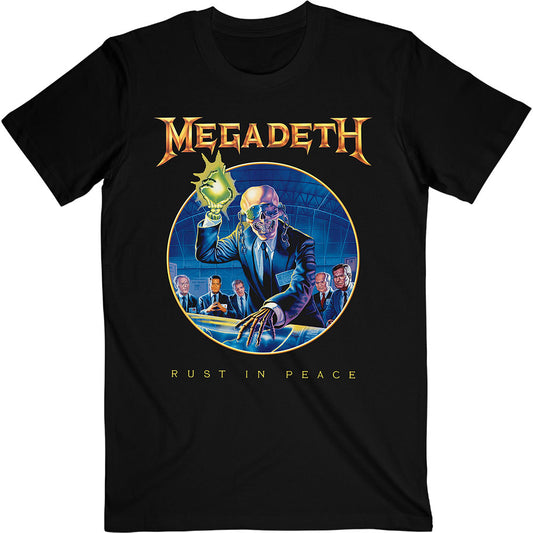 Megadeth Unisex T-Shirt: Rust In Peace Anniversary T-Shirt