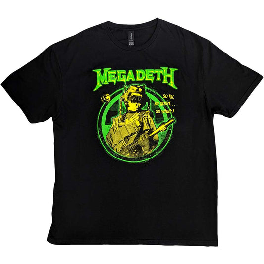 Megadeth Unisex T-Shirt: SFSGSW Hi-Contrast T-Shirt