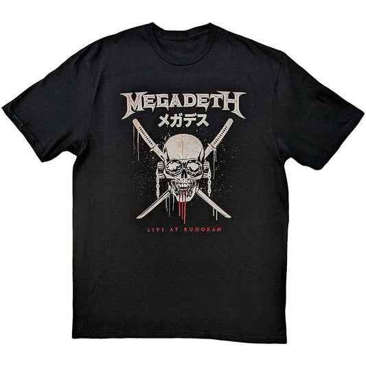 Megadeth Unisex T-Shirt: Crossed Swords T-Shirt