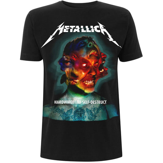 Metallica Unisex T-Shirt: Hardwired Album Cover T-Shirt