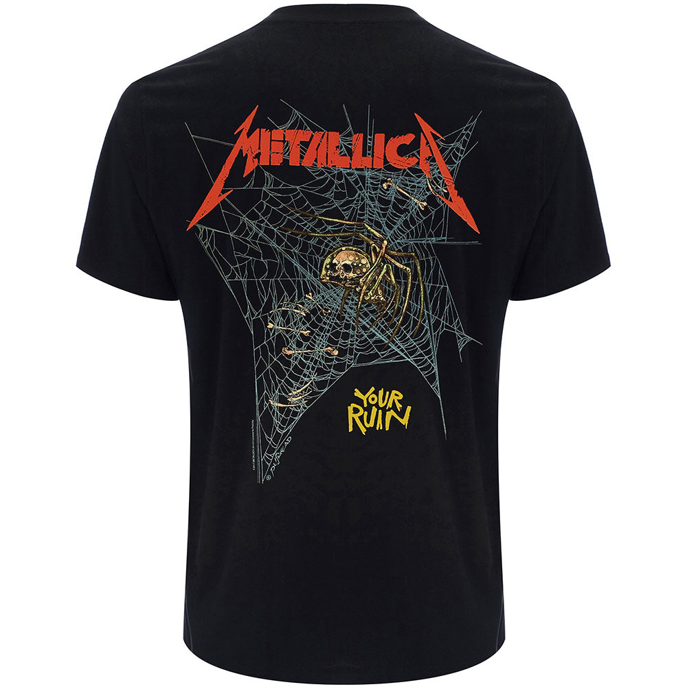 Metallica Unisex T-Shirt: Ruin/Struggle (Back Print) T-Shirt