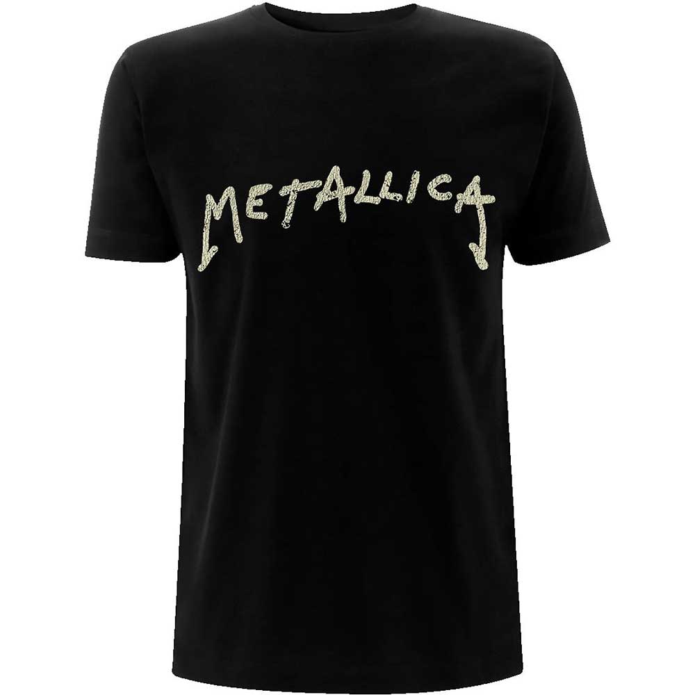 Metallica Unisex T-Shirt: Wuz Here (Back Print) T-Shirt