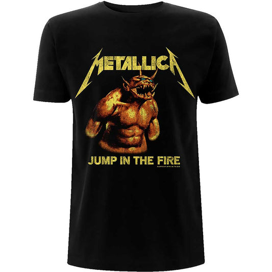 Metallica Unisex T-Shirt: Jump In The Fire Vintage T-Shirt