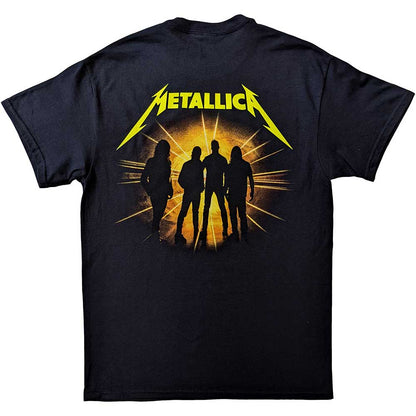 Metallica Unisex T-Shirt: 72 Seasons Strobes Photo (Back Print) T-Shirt