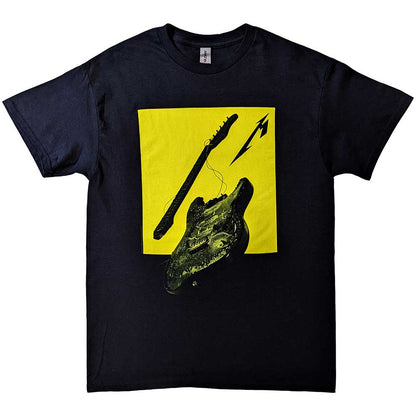 Metallica Unisex T-Shirt: 72 Seasons Broken/Burnt Guitar (Back Print) T-Shirt
