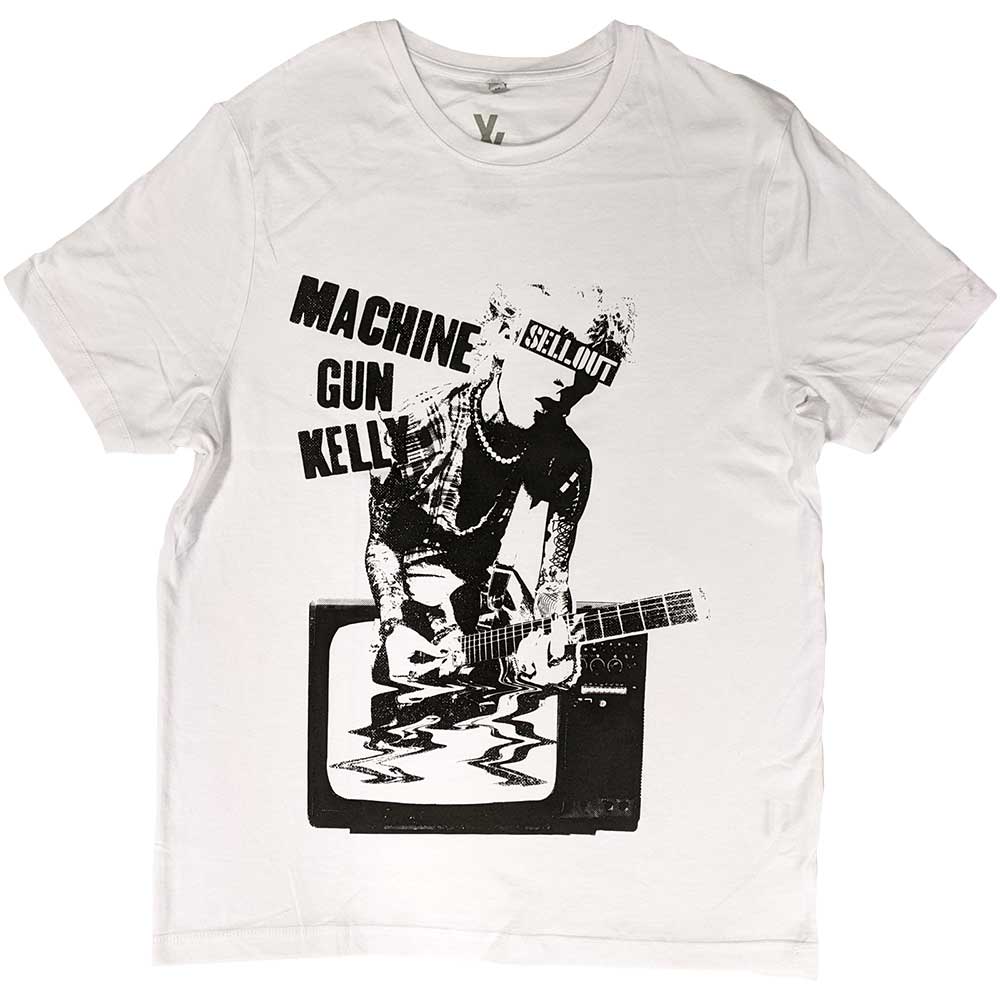 Machine Gun Kelly Unisex T-Shirt: TV Warp T-Shirt