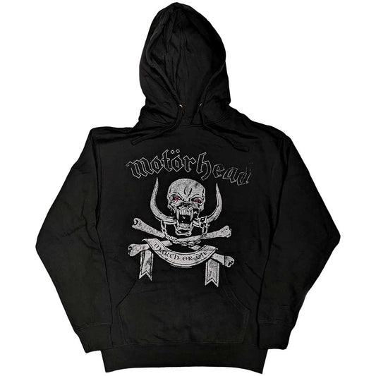 Motorhead Unisex Pullover Hoodie: March or Die Trui met capuchon