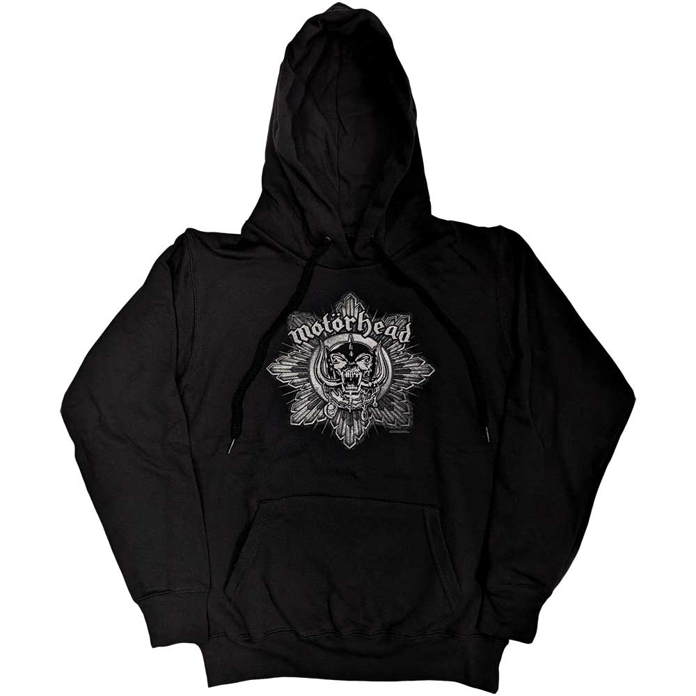 Motorhead Ladies Pullover Hoodie: Pig Badge Trui met capuchon