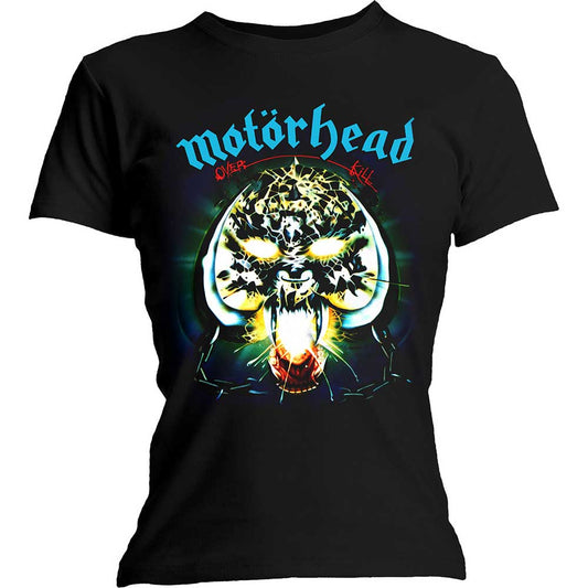 Motorhead Ladies T-Shirt: Overkill T-Shirt