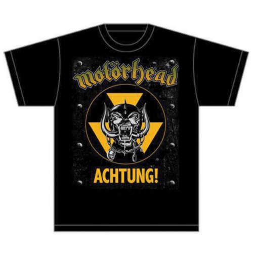 Motorhead Unisex T-Shirt: Achtung! T-Shirt