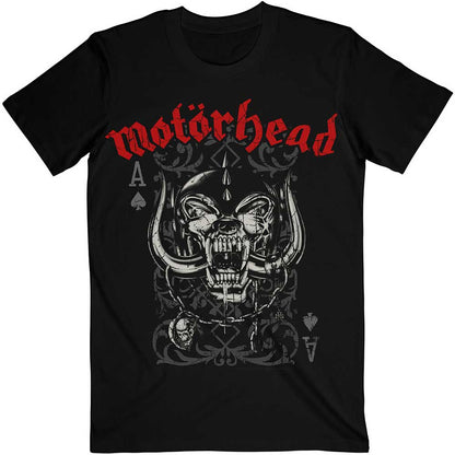 Motorhead Unisex T-Shirt: Playing Card T-Shirt