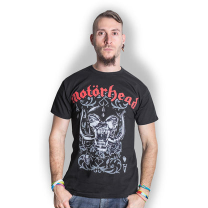 Motorhead Unisex T-Shirt: Playing Card T-Shirt