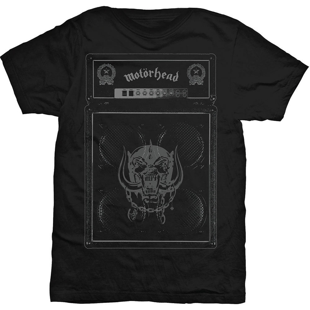 Motorhead Unisex T-Shirt: Amp Stack T-Shirt