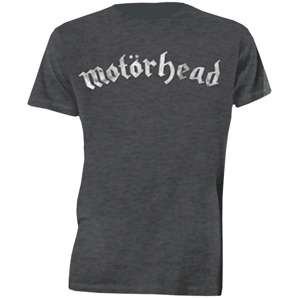 Motorhead Unisex T-Shirt: Distressed Logo T-Shirt