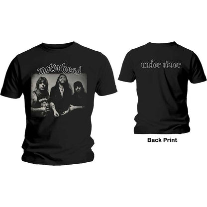 Motorhead Unisex T-Shirt: Under Cover (Back Print) T-Shirt