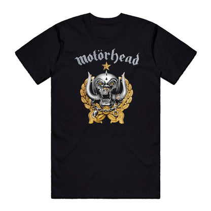 Motorhead Unisex T-Shirt: Everything Louder Forever (Back Print) T-Shirt