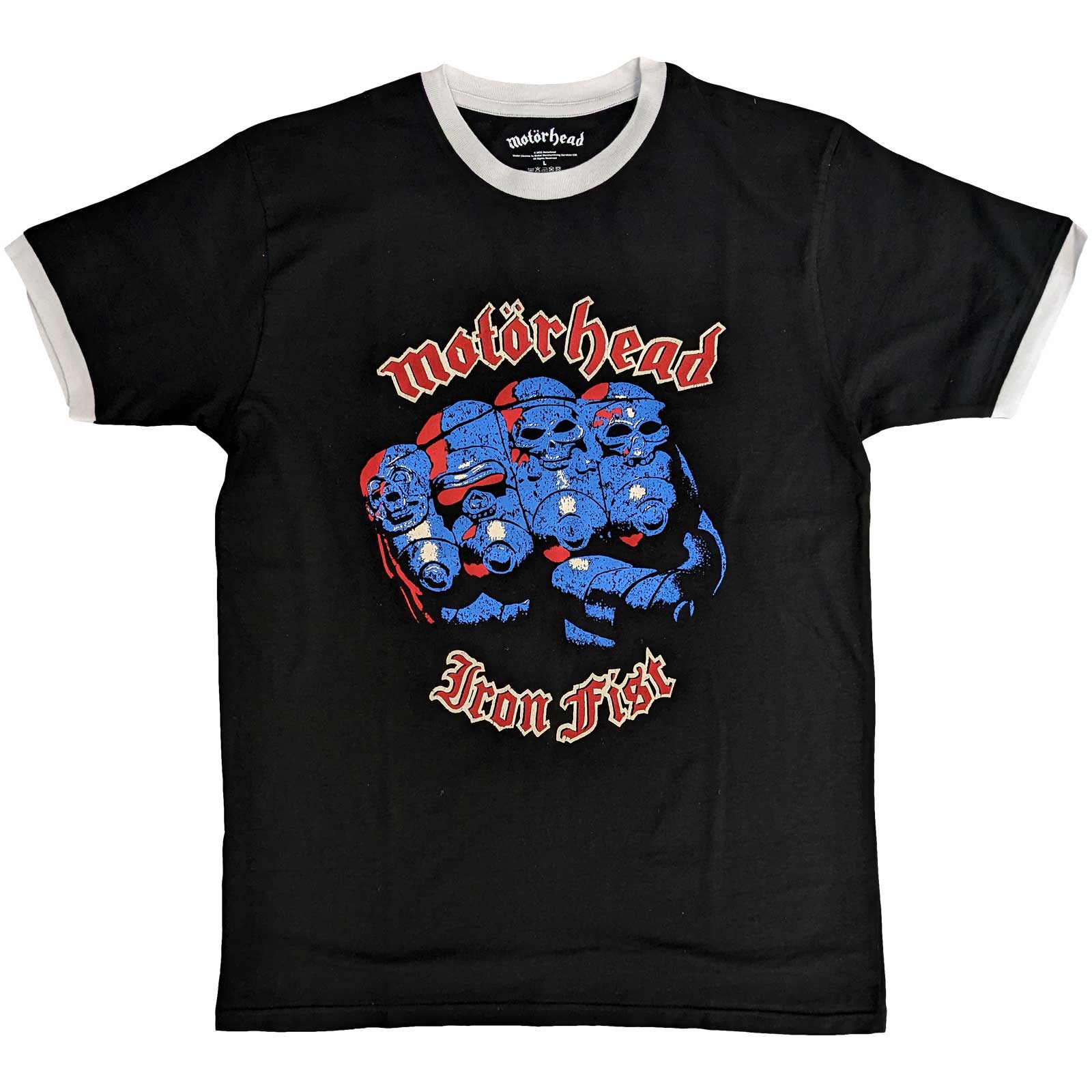 Een foto van een Ringer T-Shirt van Motorhead.