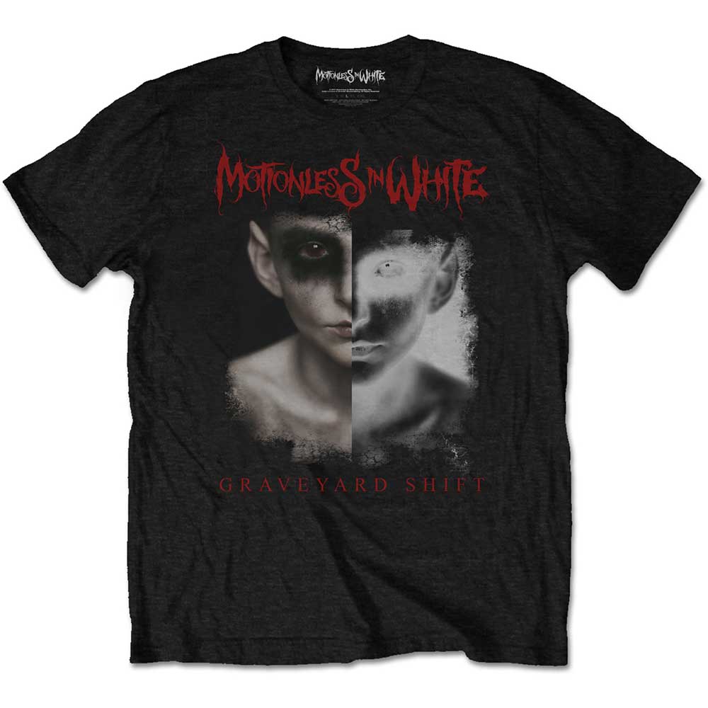 Motionless In White Unisex T-Shirt: Split Screen T-Shirt