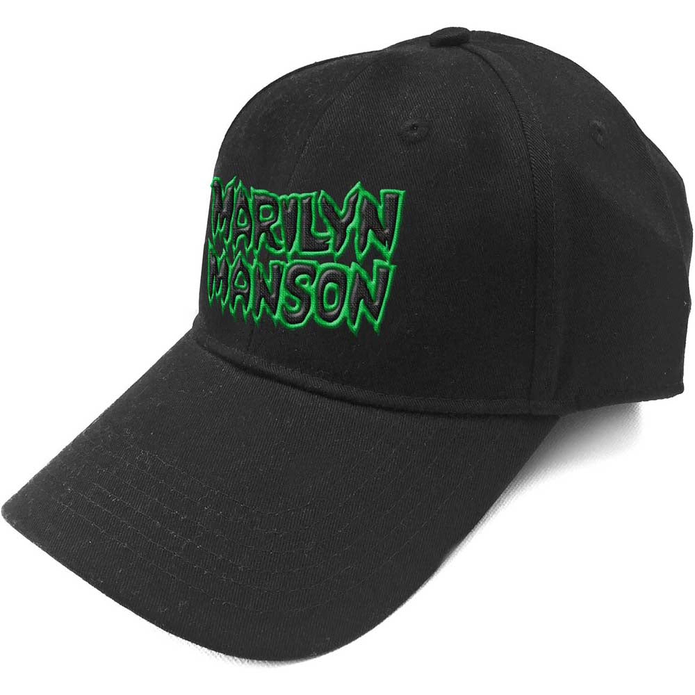 Marilyn Manson Unisex Baseball Cap: Logo Baseballpet