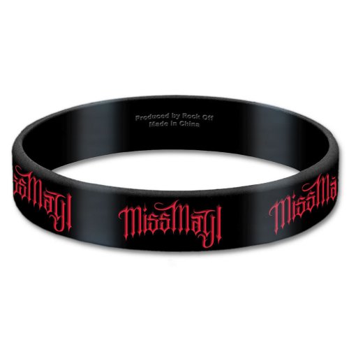 Miss May I Gummy Wristband: Logo Polsband