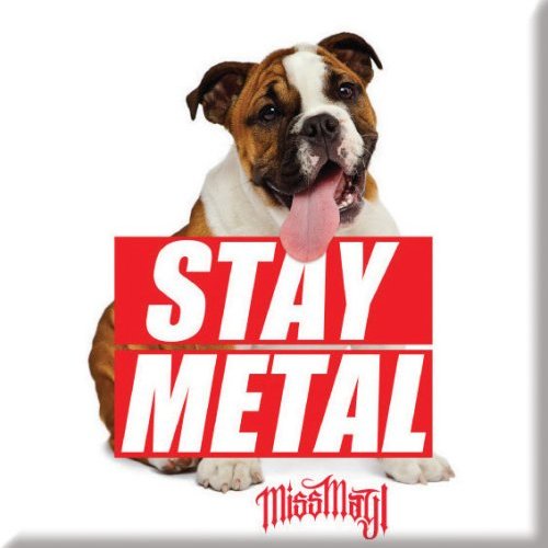 Miss May I Fridge Magnet: Dog Koelkastmagneet