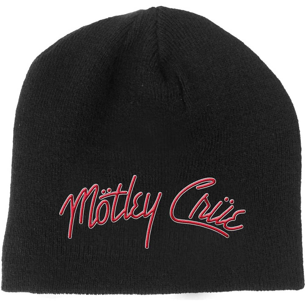 Motley Crue Unisex Beanie Hat: Logo Muts