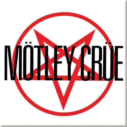 Motley Crue Fridge Magnet: Motley-Gram Koelkastmagneet