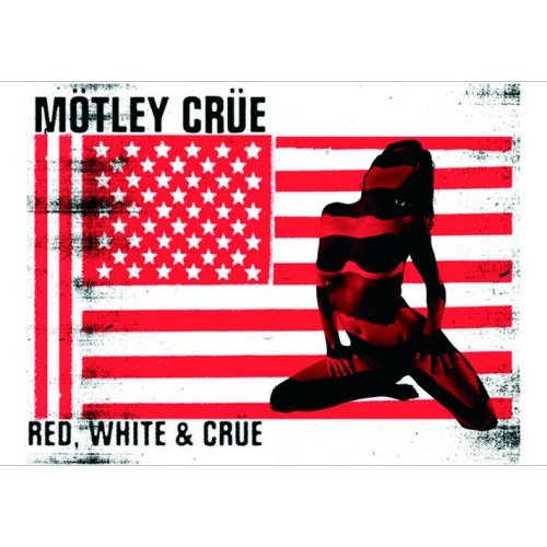 Motley Crue Postcard: Red & White (Standard) Postkaart