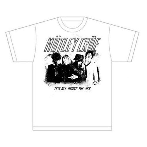 Motley Crue Unisex T-Shirt: Stencil T-Shirt