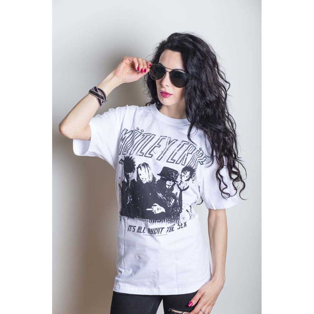 Motley Crue Unisex T-Shirt: Stencil T-Shirt