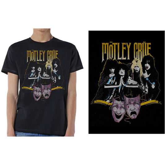 Motley Crue Unisex T-Shirt: Theatre Vintage T-Shirt
