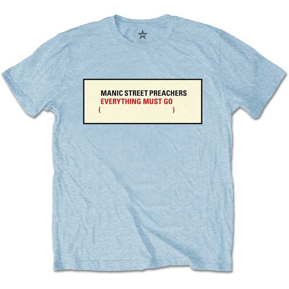 Manic Street Preachers Unisex T-Shirt: Everything Must Go T-Shirt