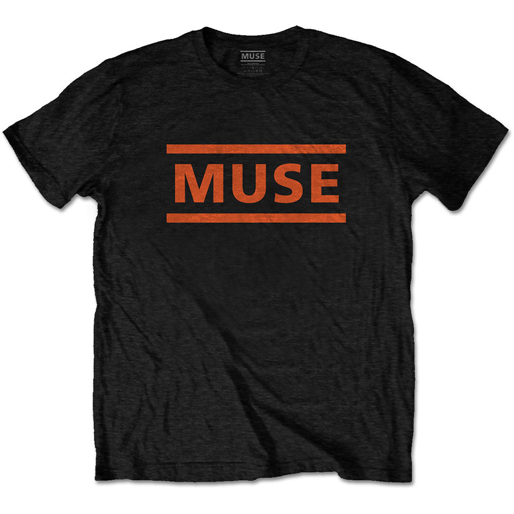 Muse Unisex T-Shirt: Orange Logo T-Shirt