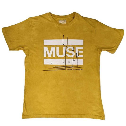 Muse Unisex T-Shirt: Origin of Symmetry (Wash Collection) T-Shirt