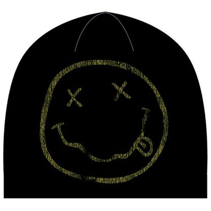 Nirvana Unisex Beanie Hat: Happy Face Muts