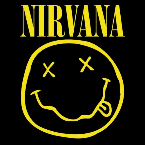 Nirvana Greetings Card: Happy Face Wenskaart