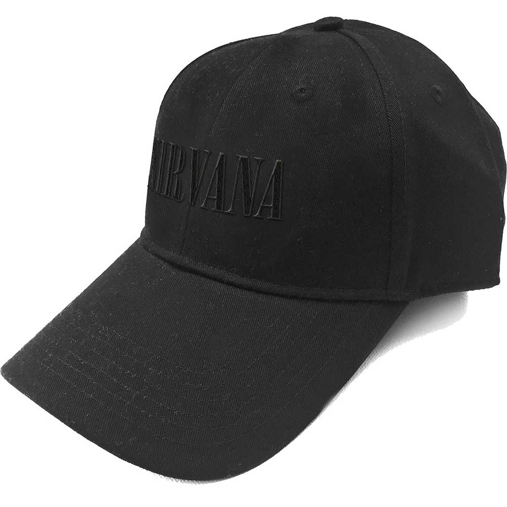 Nirvana Unisex Baseball Cap: Text Logo Baseballpet